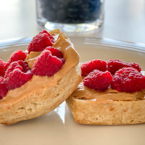 A Healthy take on toasted PB&J 360 Heal•Thy•Self